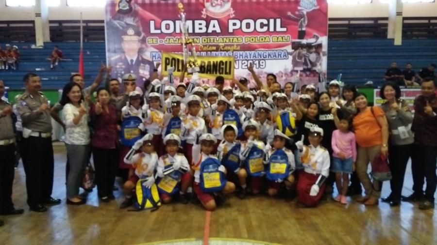 podiumnews.com-Polda Bali Gelar Lomba Polisi Cilik